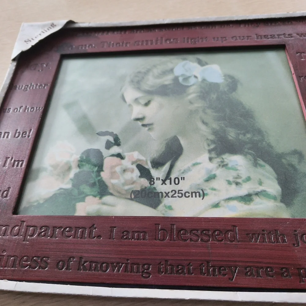 Vintage Grandparents 8 x 10 Picture Photo frame New in Box